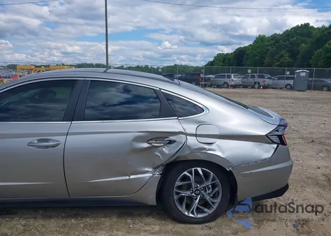 2020 Hyundai Sonata Sel from USA, damaged, VIN 5NPEF4JA4LH043699
